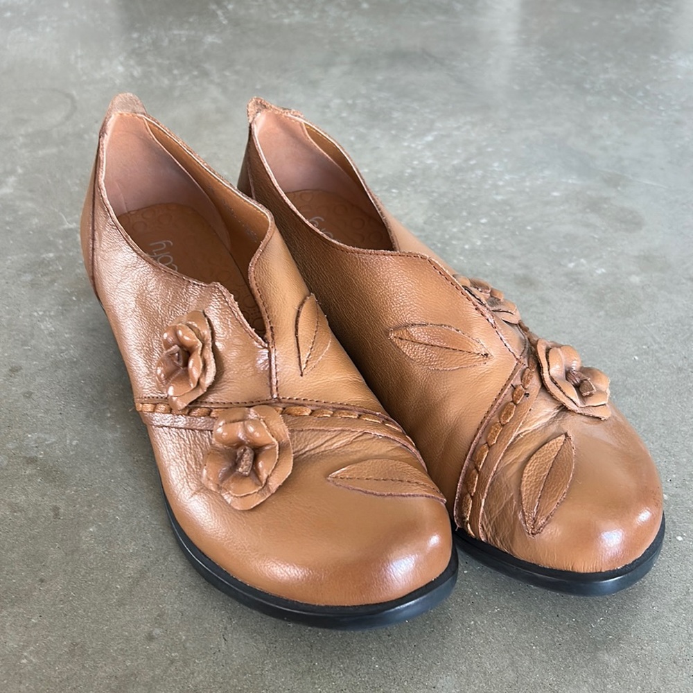 Socofy Clogs Vintage Genuine Leather handmade shoes. new without box